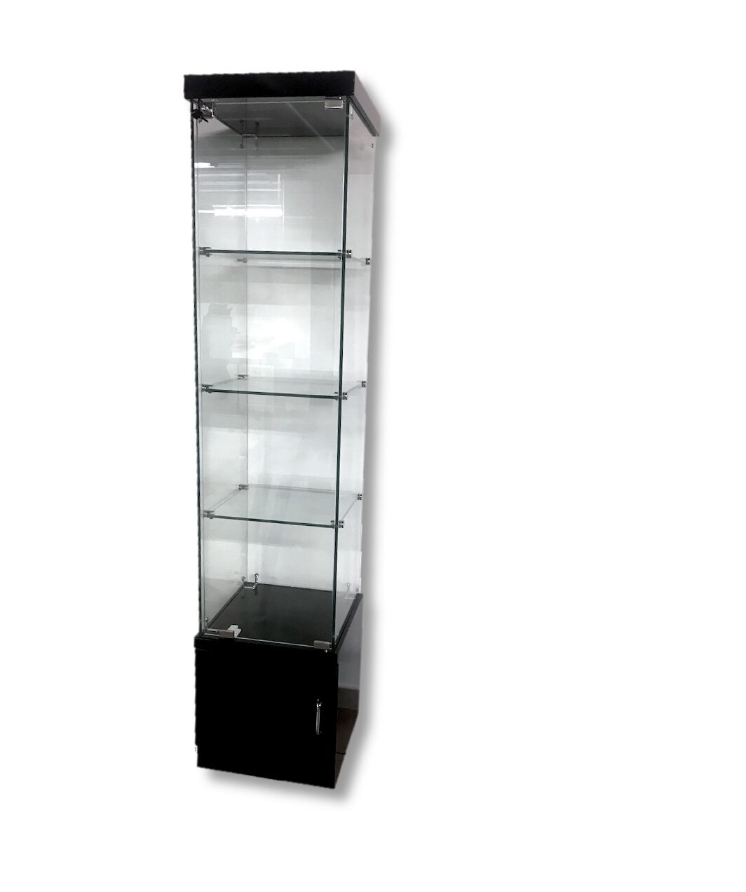 VITRINE COLONNE NOIRE