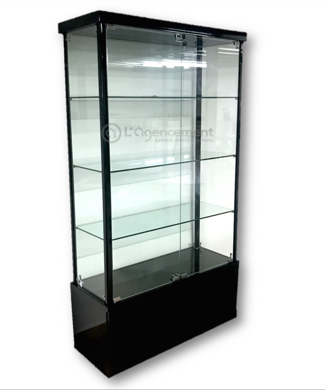 VITRINE NOIRE H.180CM