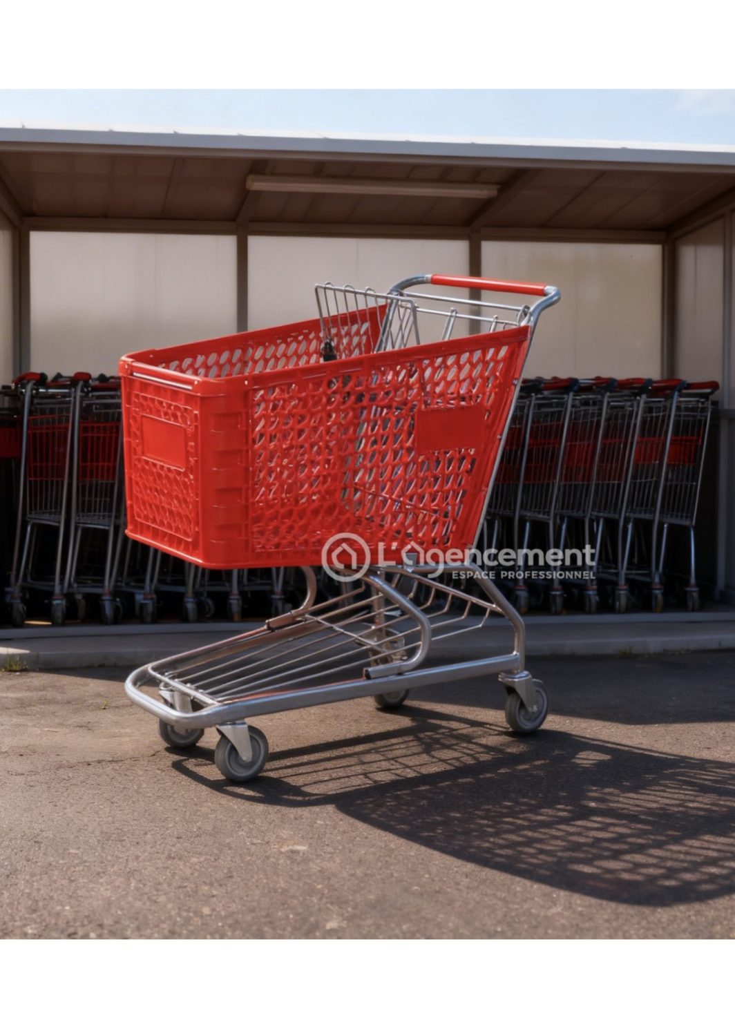 CADDIE PLASTIQUE 80L