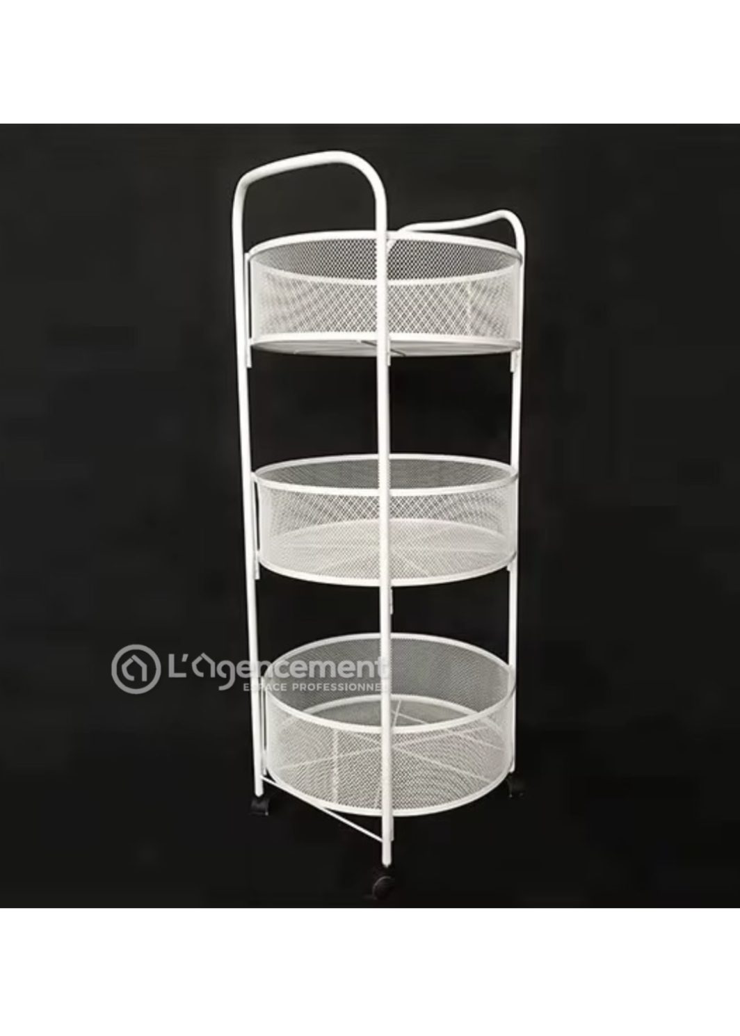 PRESENTOIR ROND METALLIQUE