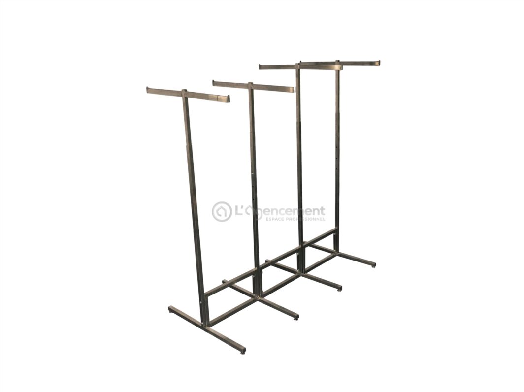 PRESENTOIR TEXTILE INOX