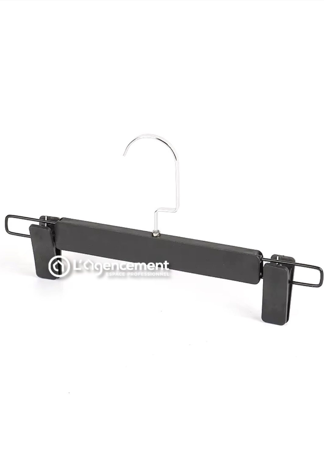 CINTRE A PINCES PLASTIQUE NOIR