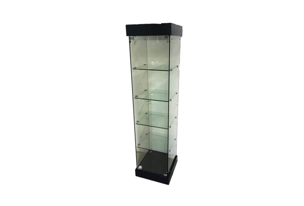 VITRINE COLONNE NOIRE