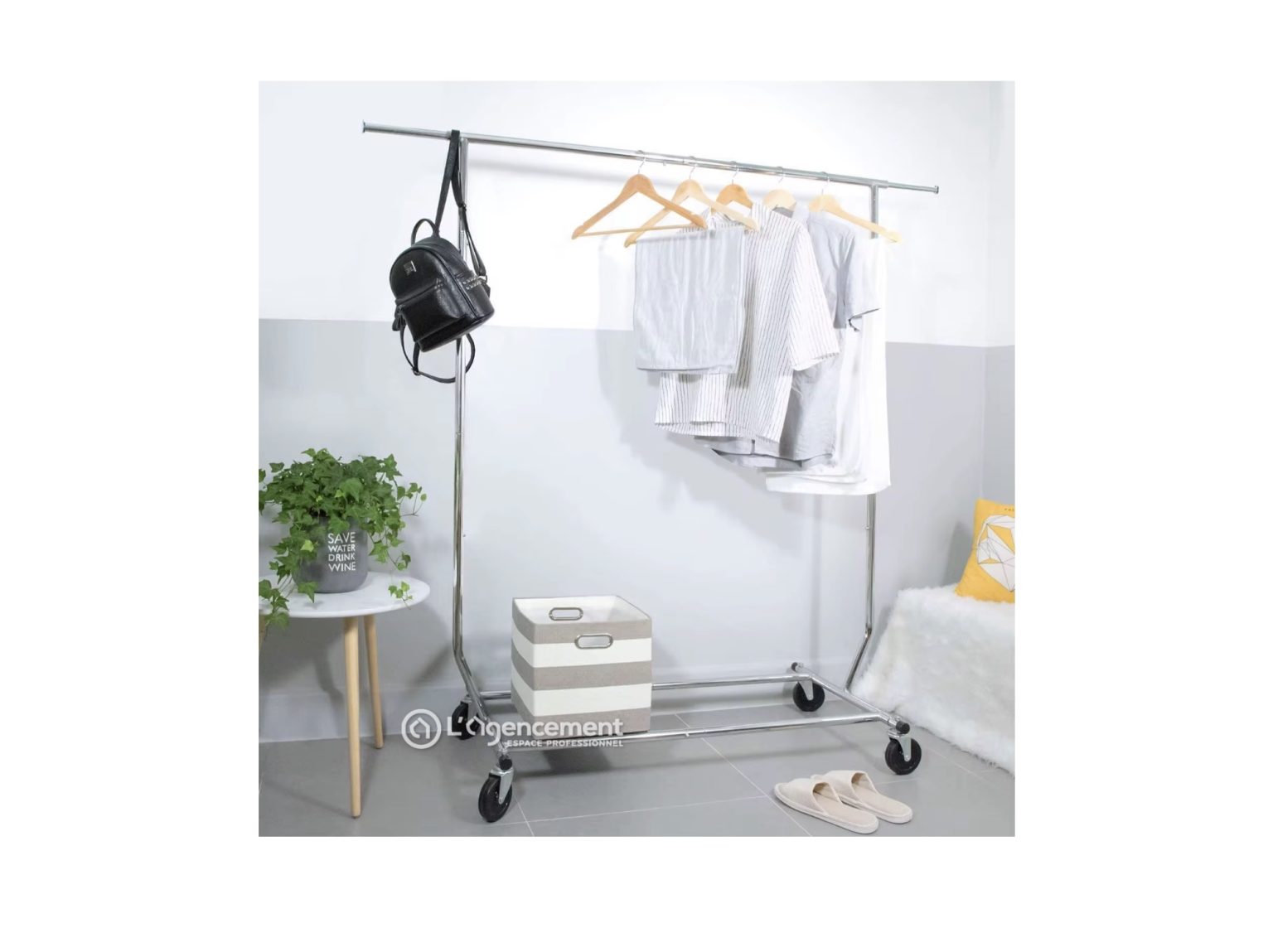 PORTANT SIMPLE – L’Agencement Espace Pro