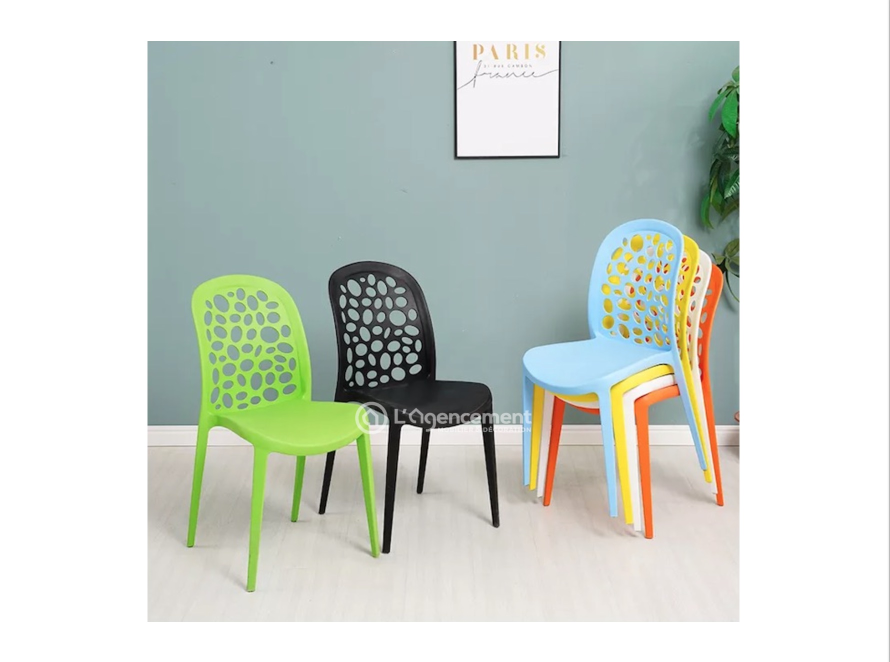 CHAISE RESINE BESSANDRE – Image 2