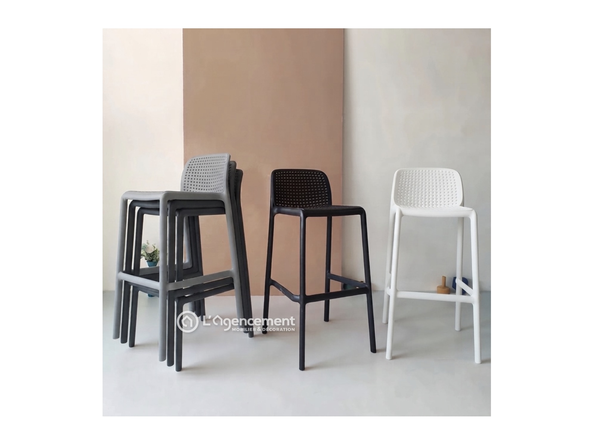 CHAISE HAUTE BJORN 75CM