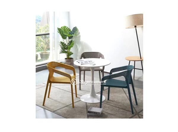 CHAISE RESINE LILAS – Image 2