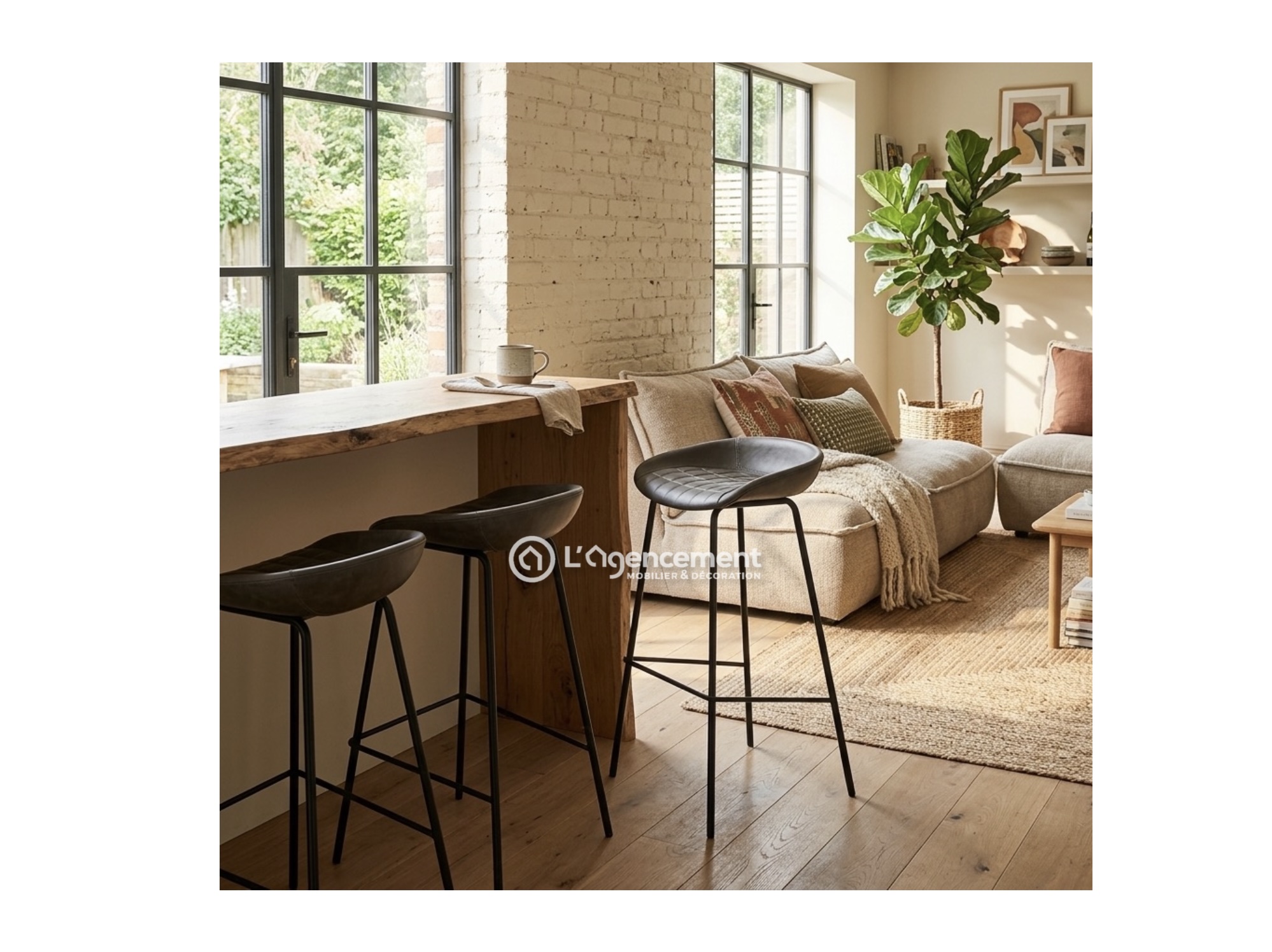 TABOURET BERNO 65CM