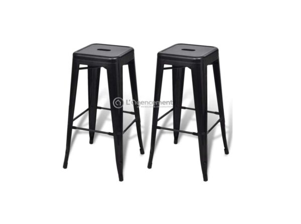 TABOURET METAL 75CM – Image 2