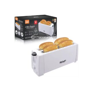 GRILLE-PAIN 4 TRANCHES 1200W