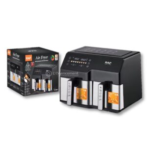 AIR FRYER 2 BACS 6L + 4L