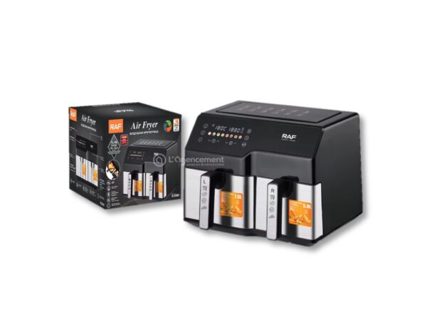AIR FRYER 2 BACS 6L + 4L