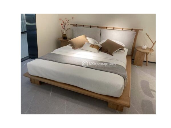 LIT BOIS MASSIF MERCURE 180CM