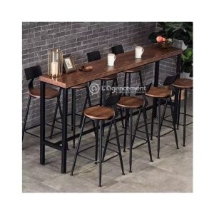 TABLE HAUTE 200X40X105CM