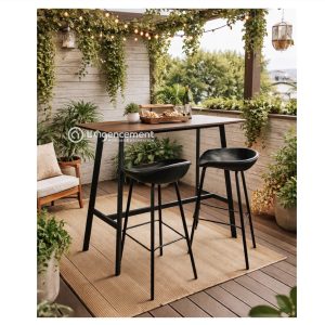 TABLE HAUTE 120X60X105CM