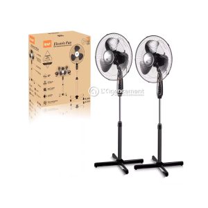 VENTILATEUR SUR PIED LOT x2
