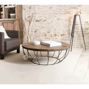 TABLE BASSE RONDE
