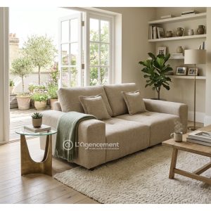 CANAPE DROIT NORMAN 2 PLACES