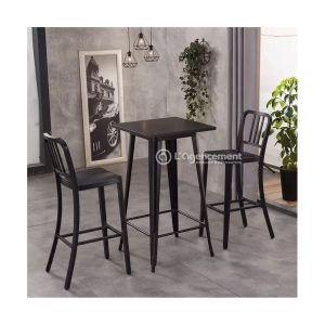 TABLE HAUTE METAL 70